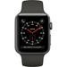 Restored Apple Watch Series 3 - 42mm Space Gray Aluminum Case - Gray Sport Band (Refurbished)