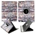 Camo Light Cone Apple Ipad 2 / 3 / 4 PU Leather Folding Tablet 360 Rotating Case Cover Attractive Hard Phone Case Snap-on Cover Rubberized Touch Faceplates