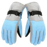 Hunpta Winter Gloves For Kids Winter Outdoor Kids Boys Girls Snow Skating Snowboarding Windproof Warm Ski Gloves Size M/L