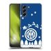 Head Case Designs Officially Licensed Inter Milan Christmas Jumper Santa Sleigh Soft Gel Case Compatible with Samsung Galaxy S21 FE 5G