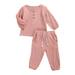 Infant Kids Baby Girls Boys Outfit Suit Casual Tops Pants Clothes