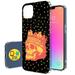 TalkingCase Slim Case for Apple iPhone 14 Plus Thin Gel Tpu Cover With Tempered Glass Screen Protector Skull King Print Light Weight Flexible Soft Anti-Scratch Printed in USA