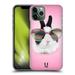 Head Case Designs Funny Animals Pretty Bunny In Sunglasses Hard Back Case Compatible with Apple iPhone 11 Pro