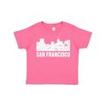 Inktastic San Francisco Skyline with Grunge Boys or Girls Toddler T-Shirt