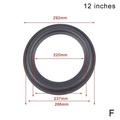 4~12 Inch Speaker Surround Rubber Woofer Edge Ring Audio Foam Repair Ring Repair Edge Audio P6O9