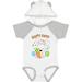 Inktastic Happy Easter Bunny with Eggs and Carrot Boys or Girls Baby Bodysuit