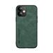 Allytech for 12 Pro Max Luxury leather Case Ultra Slim Magnetic Shockproof Rugged Case for iPhone 12 Pro Max 6.7 inch Green.