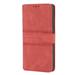 Embossed Pattern Wallet Case for Motorola Moto G71 5G 6.4 Inch PU Leather Magnetic Clasp Flip Folio Case with Crossbody Kickstand Card Slots Long Shoulder Strap Cover for Motorola Moto G71 Red