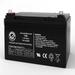 Lithonia ELB-1228 12V 35Ah Emergency Light Battery - This Is an AJC Brand Replacement