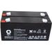 SPS Brand 6 V 3.2 Ah Replacement Battery (SG0632LT1) with Terminal LT1 for R&d Batteries 5371 (2 PACK)