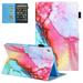 Allytech Fire HD 10 Case 10.1 Display Tablet PU Leather Slim Fit Shell Auto Sleep Wake Lightweight Shockproof Book Style Kickstand Case Cover for Amazon Fire HD 10 2019/2017/2015 Colorful Painting