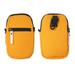 Small Canvas Crossbody Bag for Men Women Small Shoulder Bag Mini Messenger Bag for Cell Phone / Tablet Portable Mobile Phone Coin Bag Yellow