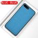 Ultra Thin Case for (5.5-Inch) Apple iPhone 6S Plus and iPhone 6 Plus - Plastic/Silicone/Fabric Composite Case Slim Fit Lightweight Scratch Resistant Cover (Light Blue)