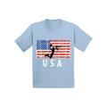 Awkward Styles Basketball USA Toddler Shirt United States of America Vintage USA Flag Kids Shirts Stripes and Stars 4th of July T shirts for Boys 4th of July T shirts for Girls USA Pride