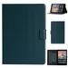 Dteck Folio Case for Kindle Fire HD10 (2019/2017/2015 release) Slim Fit Book Cover Design Multi-Angle Stand PU Leather Case Cover Deep Green