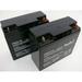 PowerStar PS12-22-QTY2-10 UPS Replacement Battery for APC SUA1500X93 - APC RBC7 Cartridge No. 7 - Leakproof 12V 22Ah - 2 Per Pack