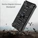 Phone Case for Apple iPhone 11 (6.1 ) Heavy Duty Stand Hybrid [Military Grade] Rugged with Built-in Kickstand Fit Magnetic Car Mount Cover for iPhone 11 - Black