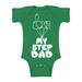 Awkward Styles I Love my Step Daddy Baby One Piece Baby Gifts Lovely Baby Bodysuit Short Sleeve Step Father Clothing Collection Best Baby Gifts I Love my Daddy One Piece Clothing for Newborn
