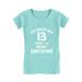 13 Years Of Being Awesome! 13 Year Old Birthday Gift Girls Fitted Kids T-Shirt XL (11-12) Chill Blue