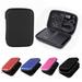 Alvage External Hard Drive Portable Carrying Case Hard Drive 2.5 inch HDD Shockproof Travel Bag Data cable box