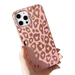 CASELIX iPhone 11 Pro Max Case Pink Leopard Protective Cover for Girls Women Slim Fit Anti Scratch Shockproof Bumper Shockproof Case for iPhone 11 Pro Max 6.5