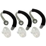 Premium Replacement Earbuds Ear Tips + Ear Hook Loops + Foam Spare + Earpads Fit Kit for Plantronics CS540 Savi W440 W740 W745 WH500 EarLoops EarHook Ear Bud Sleeve Part