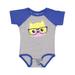 Inktastic Yellow Cat Hipster Cat Cat With Glasses Boys or Girls Baby Bodysuit