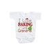 Custom Party Shop Baby s Baking with Grandma Christmas Onepiece Red