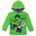 Marvel Avengers Hulk Toddler Boys Fleece Pullover Hoodie Toddler to Big Kid