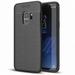 PU Leather Case for Samsung Galaxy S9 Plus - Slim Fit Cover Reinforced Bumper Shock Absorbent Black Y1B fits Samsung Galaxy S9 Plus