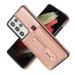 for Samsung Galaxy S21 Ultra Case Lightweight Premium PU Leather Galaxy S21 Ultra Wallet Case with Card Holders Protective Case for Samsung Galaxy S21 Ultra Adjustable Stand Rosegold