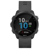 Restored Garmin Forerunner 245 Slate Gray GPS Running Smartwatch (010-02120-00) (Refurbished)