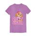 Paw Patrol Skye Big Sister Shirt Big Sis Gift Youth Kids Girls Fitted T-Shirt L (7-8) Lavender