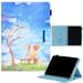 Universal Case for 6.5-7.5 Tablet Dteck Pretty Pattern PU Leather Stand Cover for Kindle Fire 7/Galaxy Tab A 7 /Galaxy Tab E Lite 7 /RCA Voyager 7 and more 6.5 - 7.5 in tablet 13 Elephant Rabbit