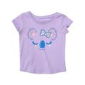 Jumping Beans Toddler Girls Purple Glitter Koala Bear T-Shirt Tee Shirt 3T