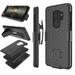 Galaxy S9 Plus Case Galaxy S9 Plus Hard Case Njjex Hard Shell [Built-in Kickstand] Holster Locking Belt Swivel Clip Defender Secure Slim Case Cover For Samsung Galaxy S9 Plus (2018)