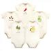 Touched by Nature Organic Cotton Bodysuits 5pk Taco Preemie