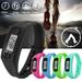 CXDa Sport Running Silicone Pedometer Calorie Step Counter Digital Watch Bracelet