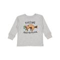 Inktastic Feeling Philo-Sloth-ical- cute and funny sloth on a tree branch Boys or Girls Long Sleeve Toddler T-Shirt