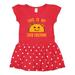 Inktastic Taco Costume Girls Toddler Dress