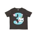 Inktastic Unicorn Kitty 3rd Birthday Girls Toddler T-Shirt