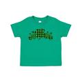 Inktastic St. Patrick s Day Clovers in Plaid Boys or Girls Toddler T-Shirt