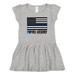 Inktastic Police Officer Mommy Law Enforcement Girls Toddler Dress