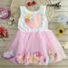 Hunpta Splice Lace Heart Girl Dress Kids Tutu Party Princess Flower Baby Tulle Toddler Girls Dress&Skirt