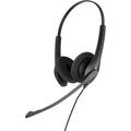 Jabra Biz 1500 Quick Disconnect Noise Canceling Duo Headset Microphone Over-the-Head (Used Grade B)