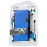 3DS Aluminum Shell plus Stylus Pens Kit - Blue