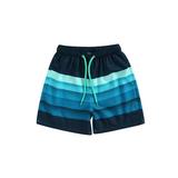 Children S Casual Beach Drawstring Shorts Summer Boys Fashion Printing Coconut Tree Drawstring Waist Running Swimming Trunks