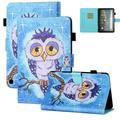 Allytech Fire HD 8 Case 2020 Fire HD 8 Plus Case Slim Shell Smart Cover Auto Sleep Wake Flip Kickstand Shockproof TPU Back Cover Case for Amazon Kindle Fire HD 8 10th Generation Cute Owl