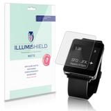 iLLumiShield Matte Screen Protector w Anti-Glare/Print 3x for LG G Watch