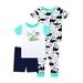 Little Star Organic Baby & Toddler Boy 4 Pc Short & Long Sleeve Shirts Shorts & Pants Pajamas Size 9 Months-5T